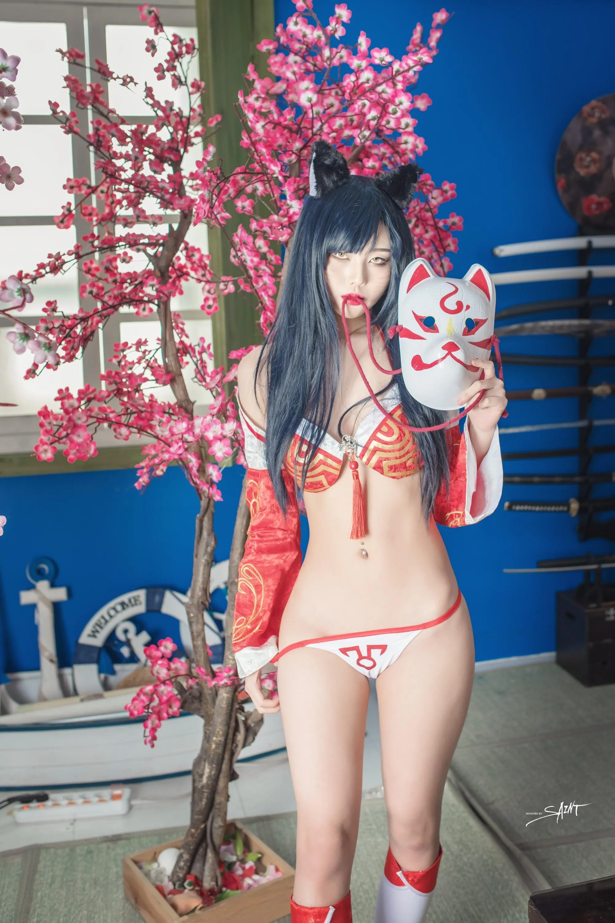 NO.100 [SaintPhotoLife] Yuna – Ahri LoL [53P]插图2